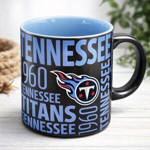 Tennessee Titans Football Coffee Mug Blue Navy 14 Oz Cup NEW